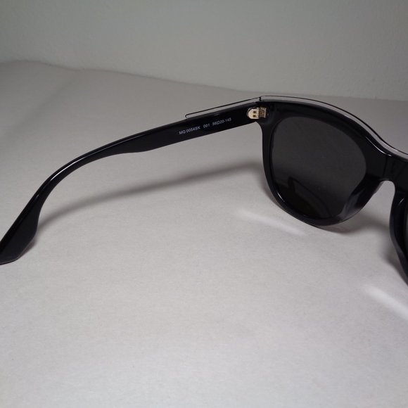 McQ by Alexander McQueen MQ0054S Black New Men's Sunglasses - Picture 10 of 15